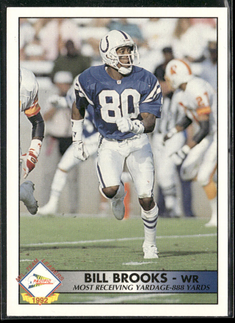 Bill Brooks 1992 Pacific Statistical Leaders #11 Indianapolis Colts