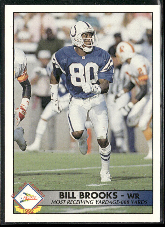 Bill Brooks 1992 Pacific Statistical Leaders #11 Indianapolis Colts