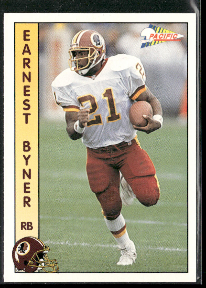 Earnest Byner 1992 Pacific #646 Washington Redskins