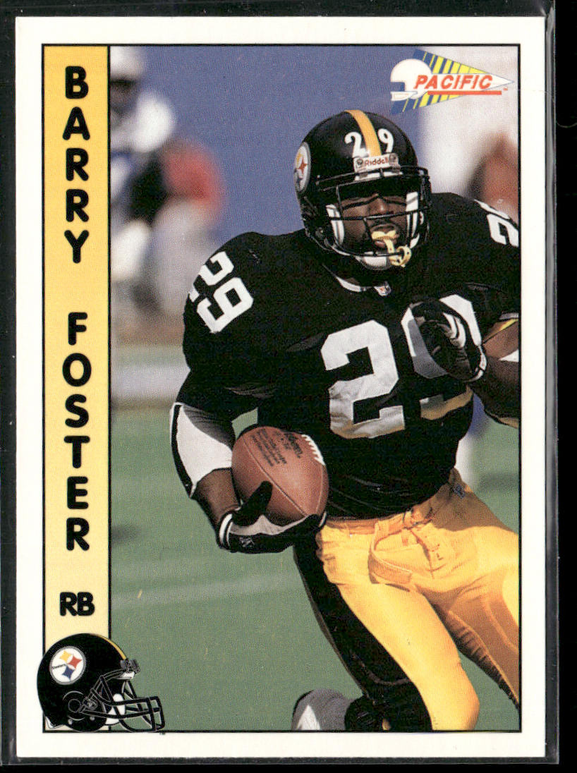 Barry Foster 1992 Pacific #589 Pittsburgh Steelers