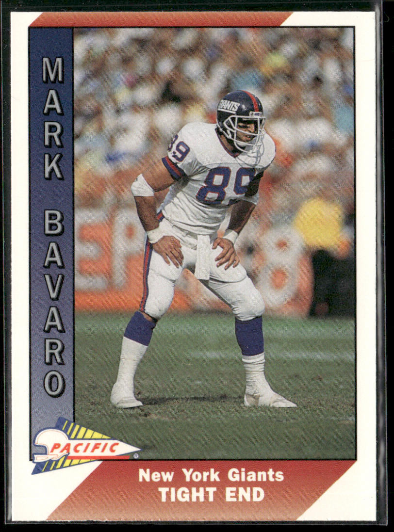 Mark Bavaro 1991 Pacific #341 New York Giants