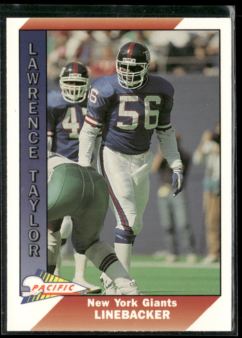 Lawrence Taylor 1991 Pacific #356 New York Giants