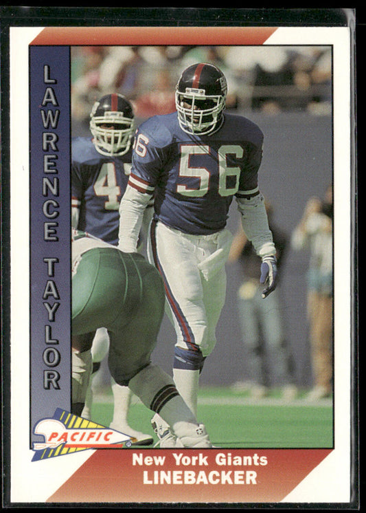 Lawrence Taylor 1991 Pacific #356 New York Giants