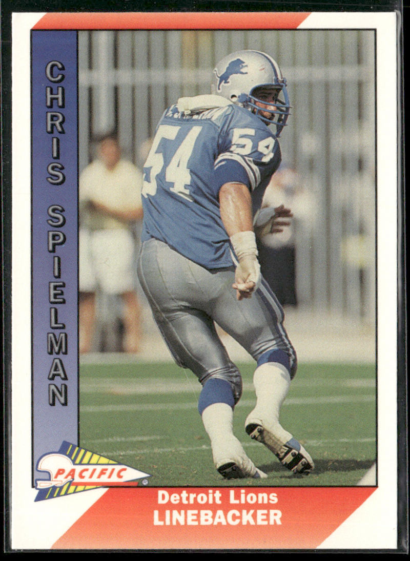 Chris Spielman 1991 Pacific #145 Detroit Lions