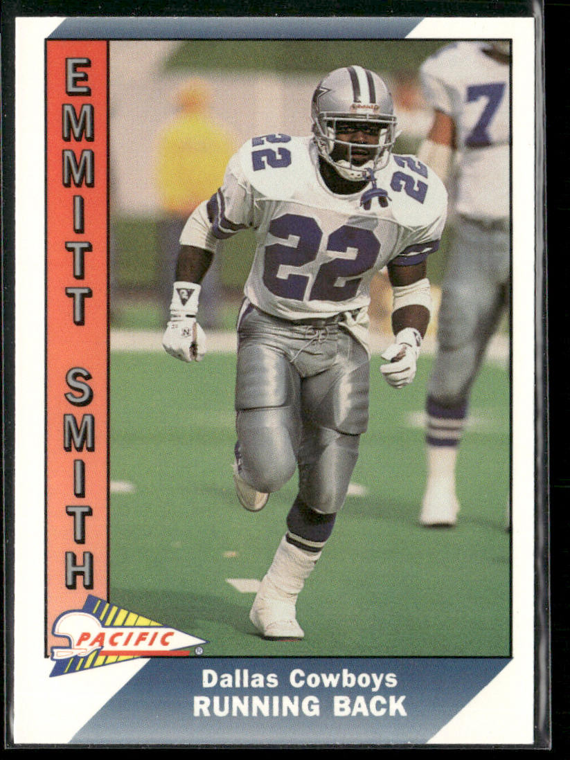 Emmitt Smith 1991 Pacific #107 Dallas Cowboys