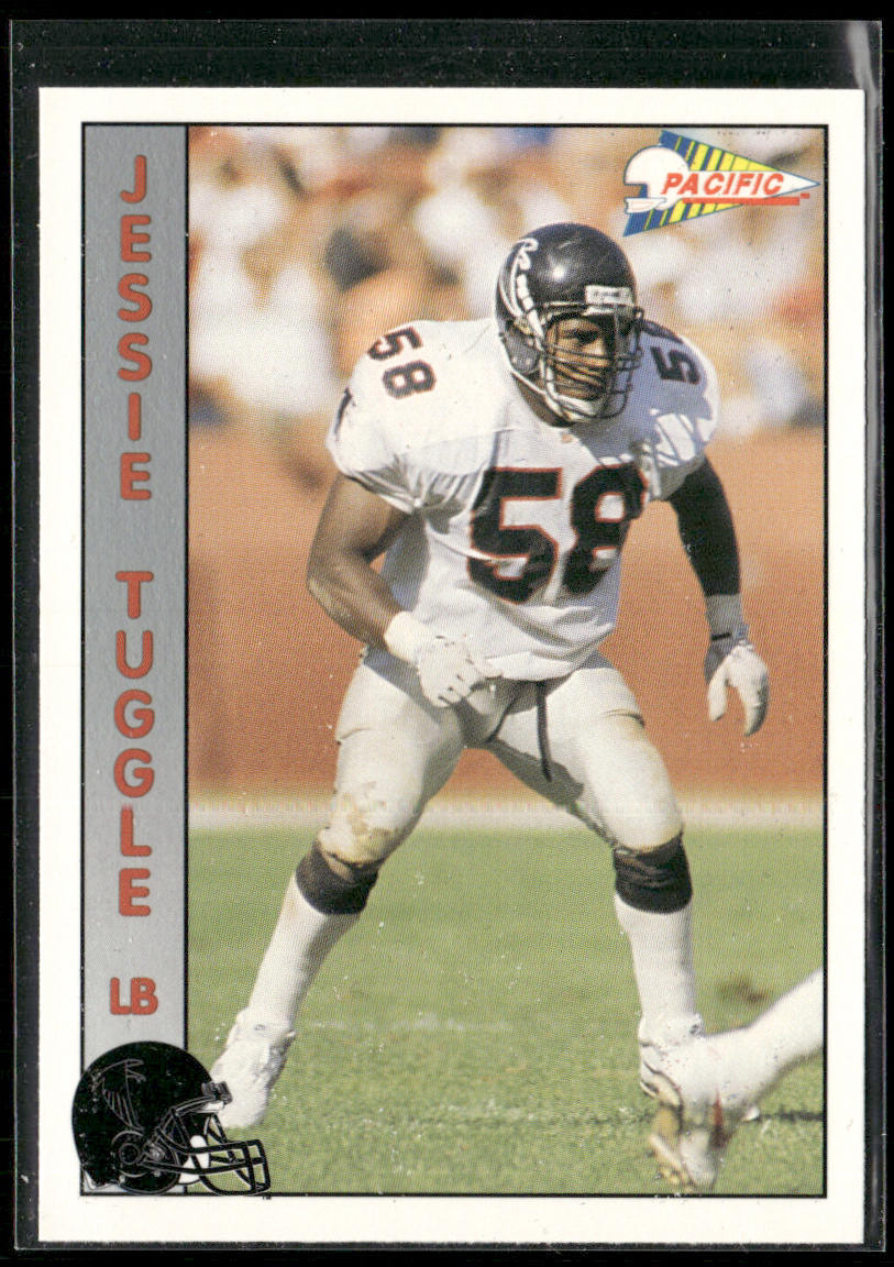 Jessie Tuggle 1992 Pacific #334 Atlanta Falcons
