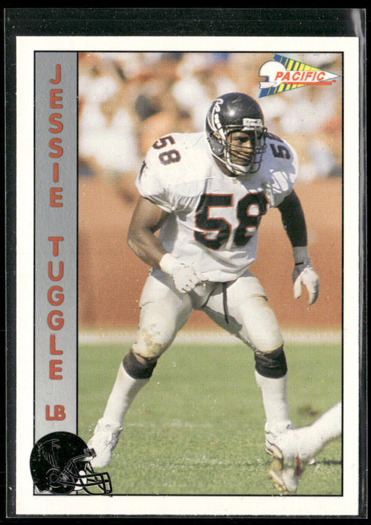 Jessie Tuggle 1992 Pacific #334 Atlanta Falcons