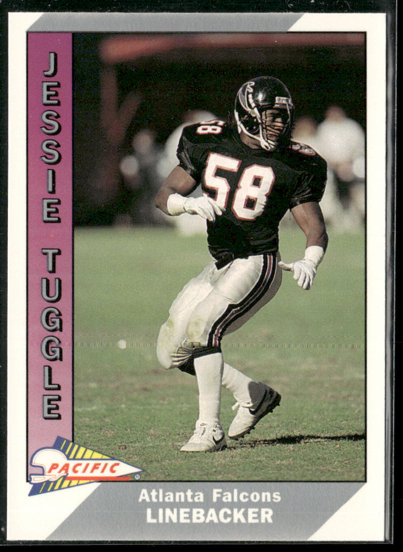 Jessie Tuggle 1991 Pacific #19 Atlanta Falcons