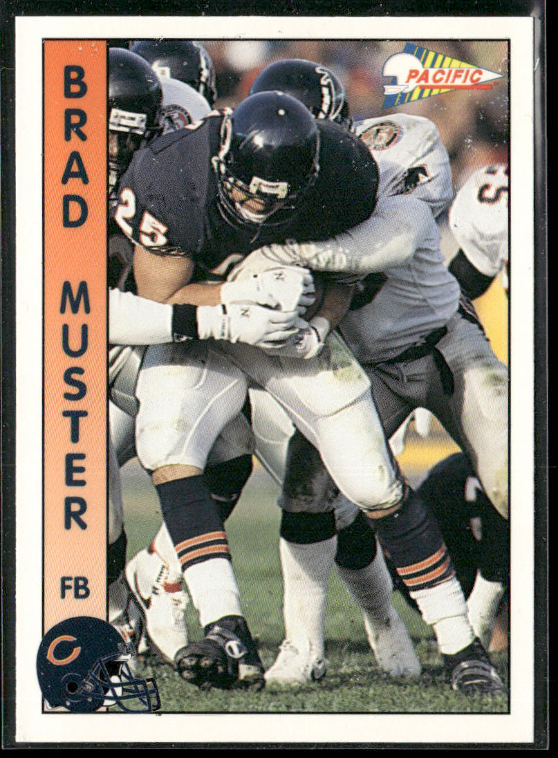 Brad Muster 1992 Pacific #363 Chicago Bears