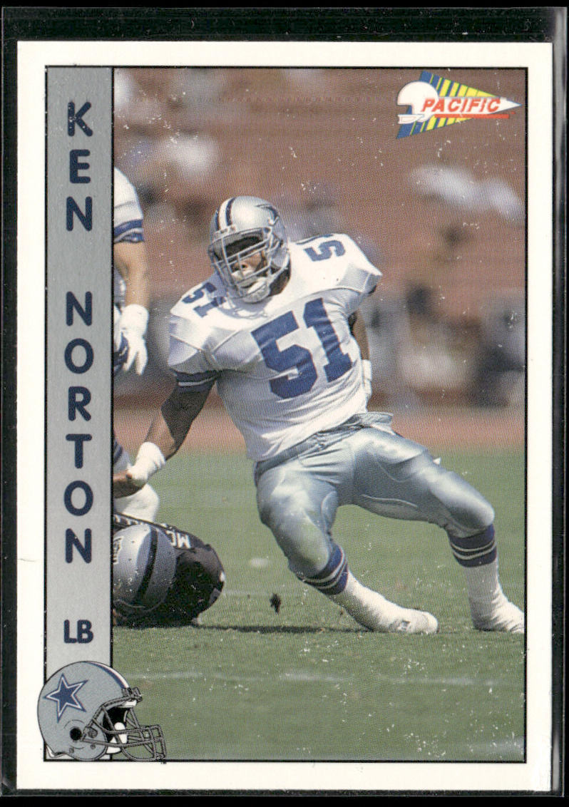 Ken Norton 1992 Pacific #392 Dallas Cowboys