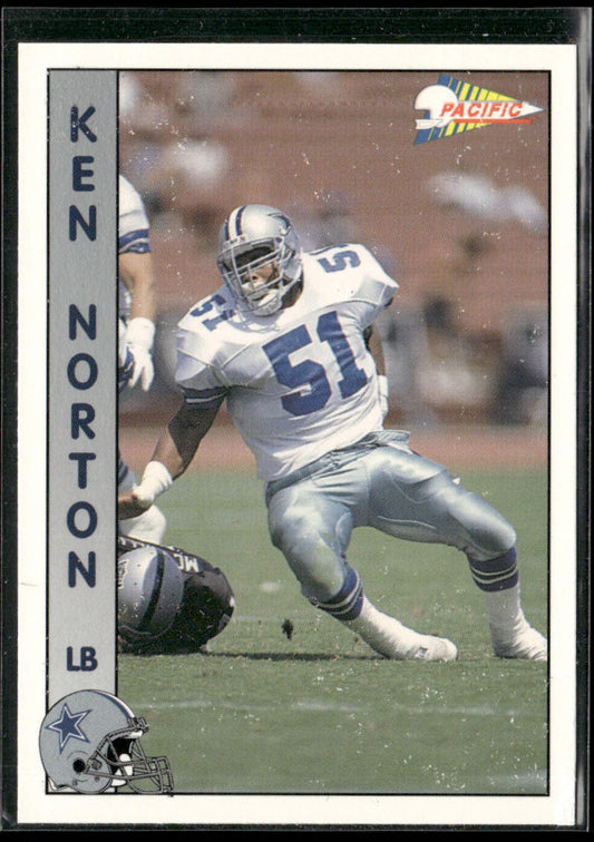 Ken Norton 1992 Pacific #392 Dallas Cowboys