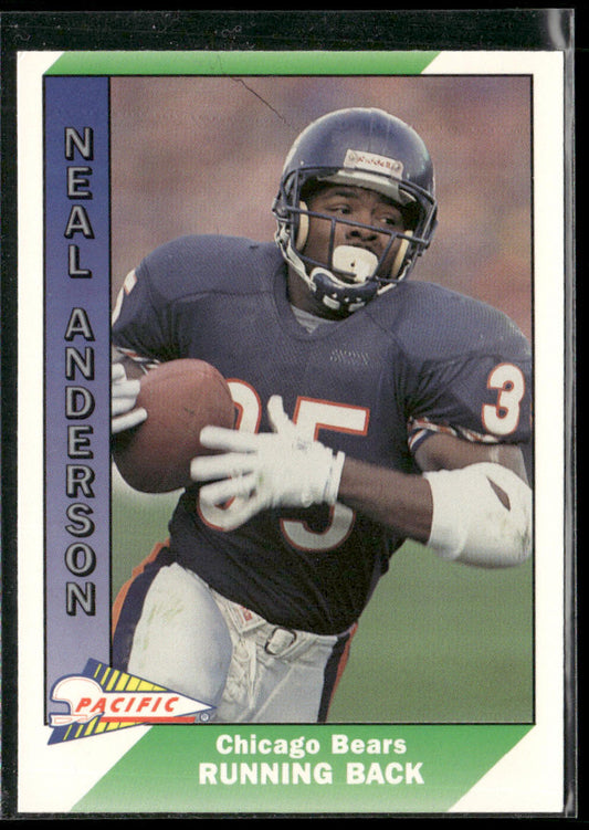 Neal Anderson 1991 Pacific #38 Chicago Bears