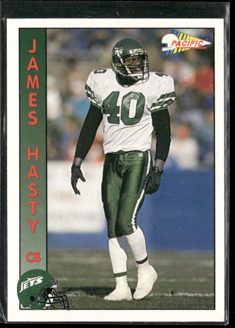James Hasty 1992 Pacific #554 New York Jets