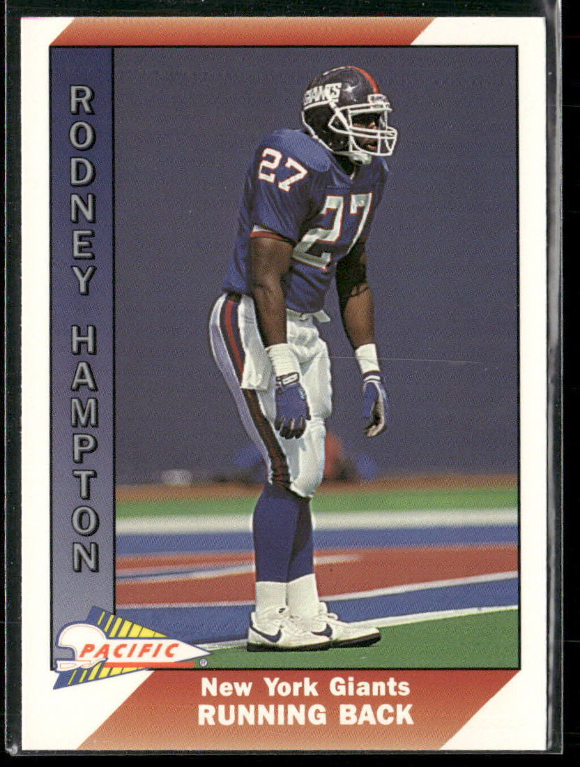 Rodney Hampton 1991 Pacific #346 New York Giants