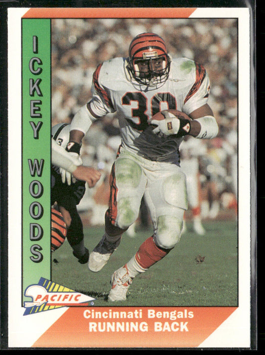 Ickey Woods 1991 Pacific #75 Cincinnati Bengals