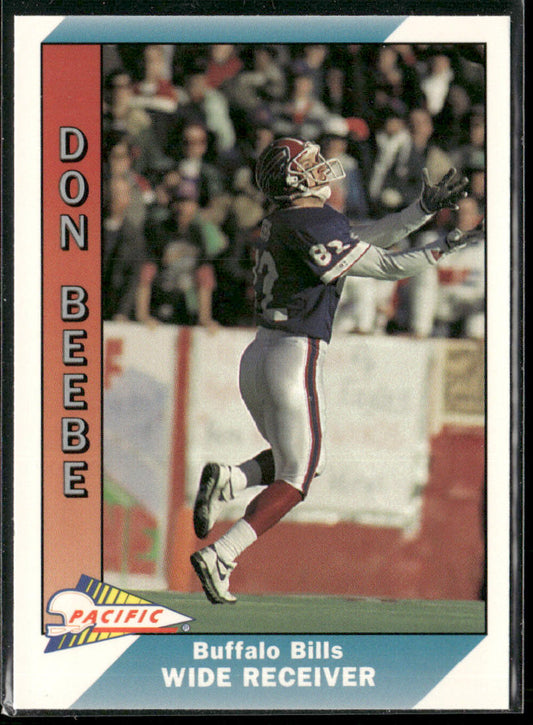 Don Beebe 1991 Pacific #20 Buffalo Bills
