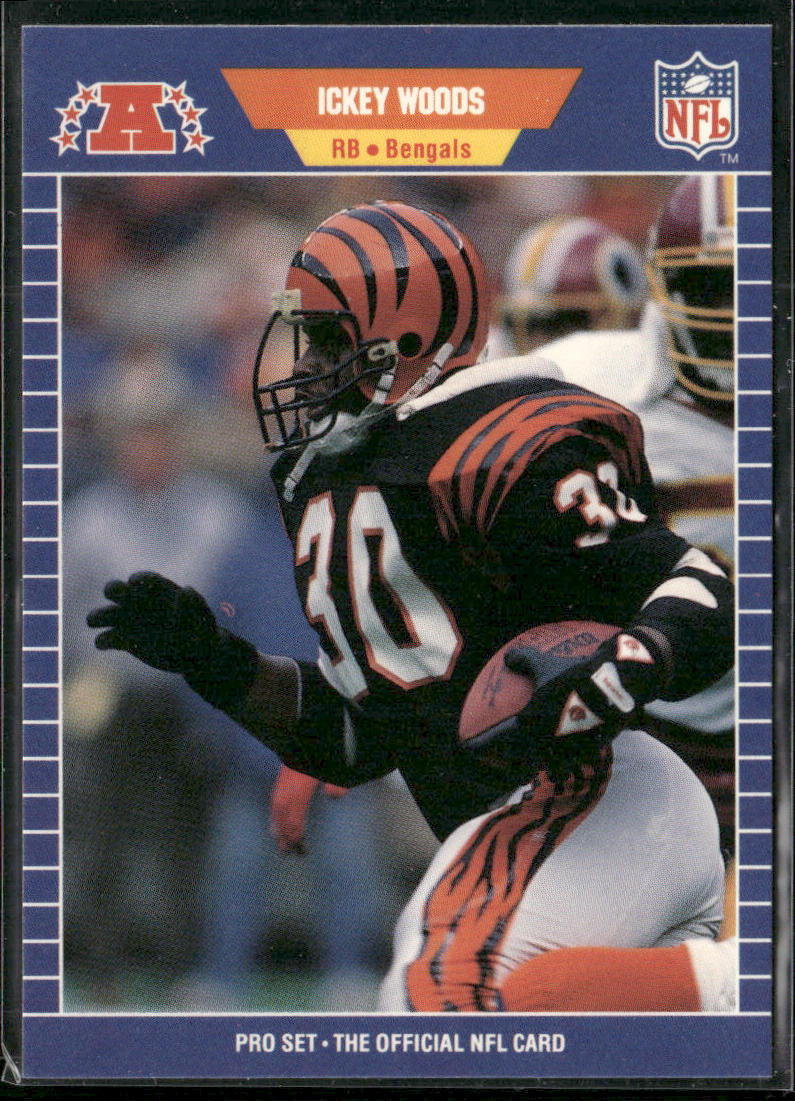Ickey Woods 1989 Pro Set #70 RC Cincinnati Bengals