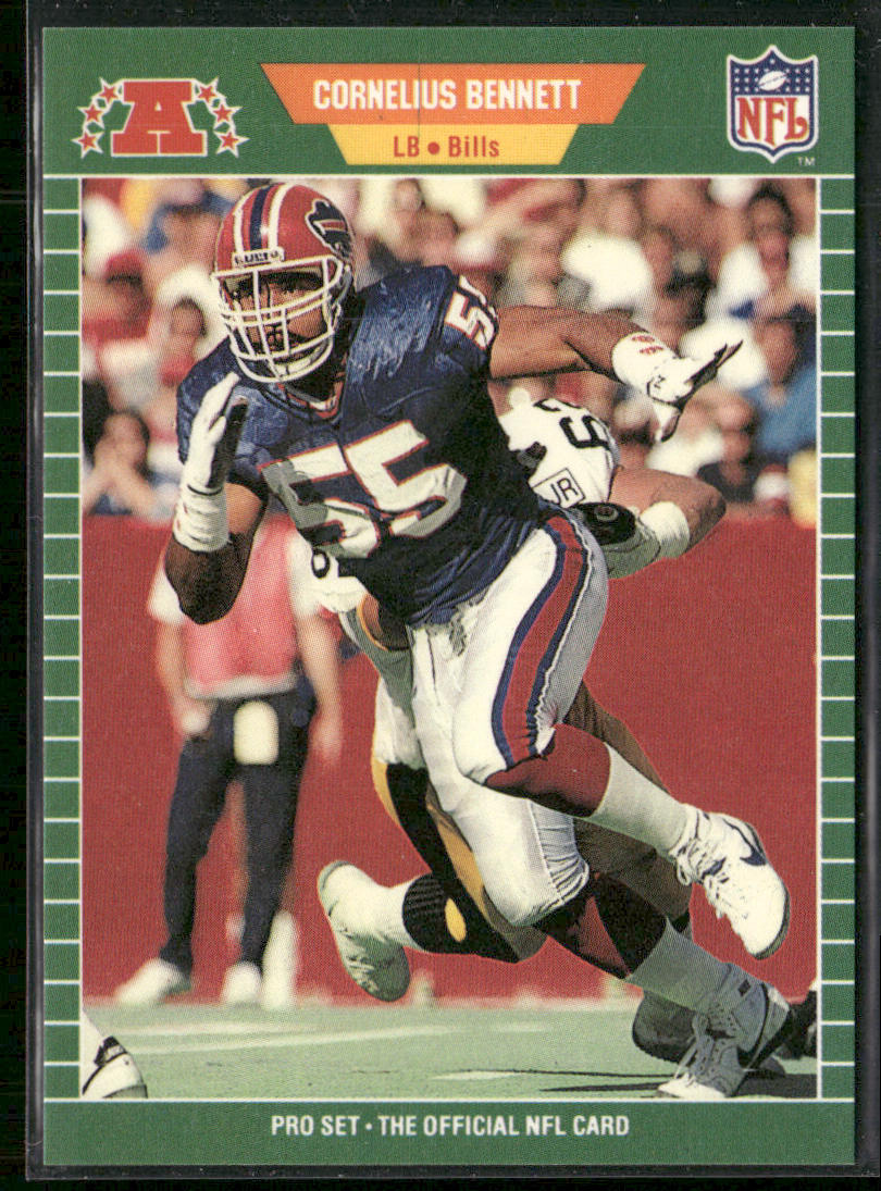 Cornelius Bennett 1989 Pro Set #17 Buffalo Bills