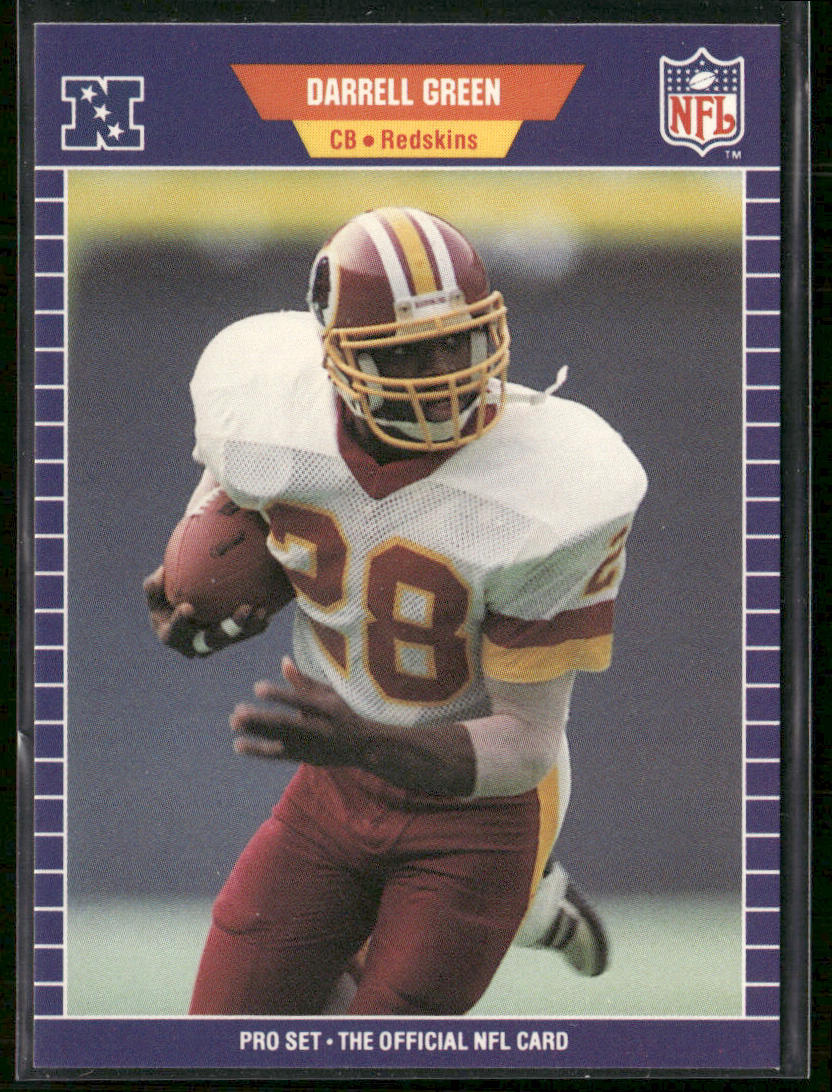 Darrell Green 1989 Pro Set #426 Washington Redskins