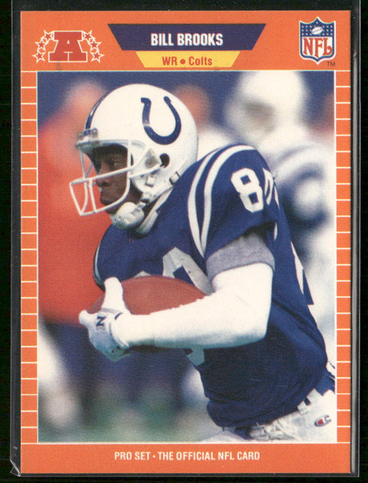Bill Brooks 1989 Pro Set #158 Indianapolis Colts
