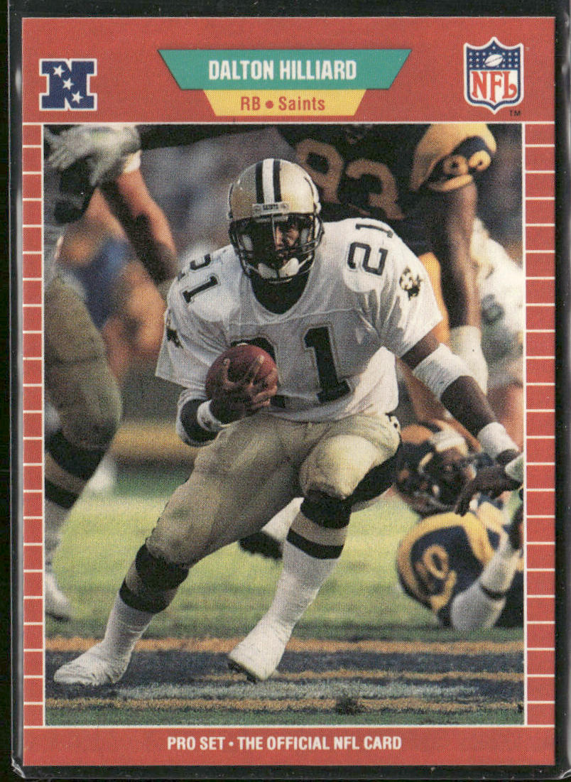 Dalton Hilliard 1989 Pro Set #269 New Orleans Saints