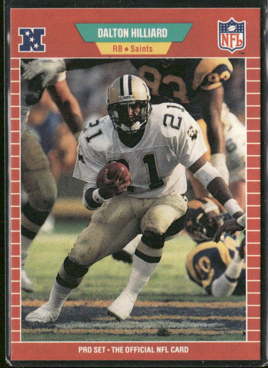 Dalton Hilliard 1989 Pro Set #269 New Orleans Saints