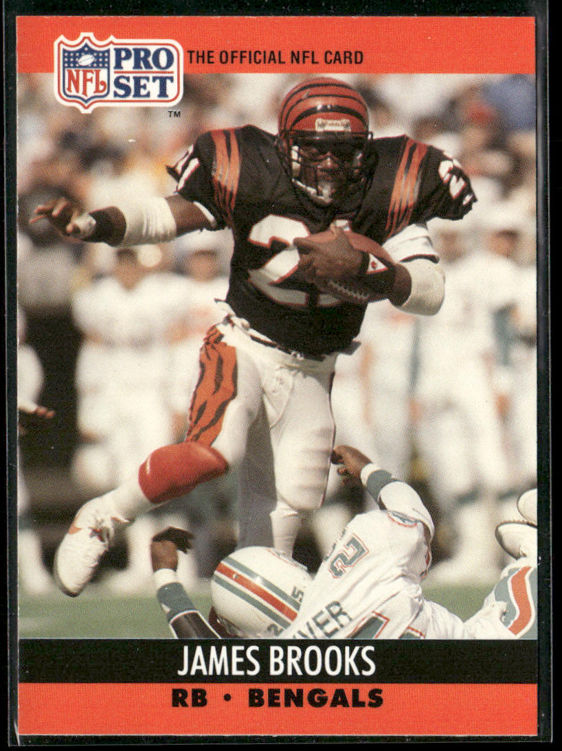 James Brooks 1990 Pro Set #461 Cincinnati Bengals