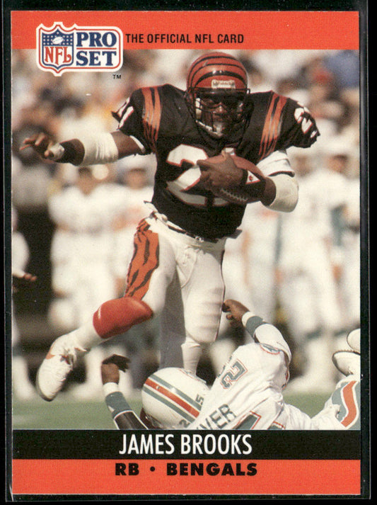 James Brooks 1990 Pro Set #461 Cincinnati Bengals