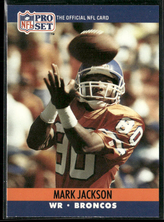 Mark Jackson 1990 Pro Set #486 Denver Broncos