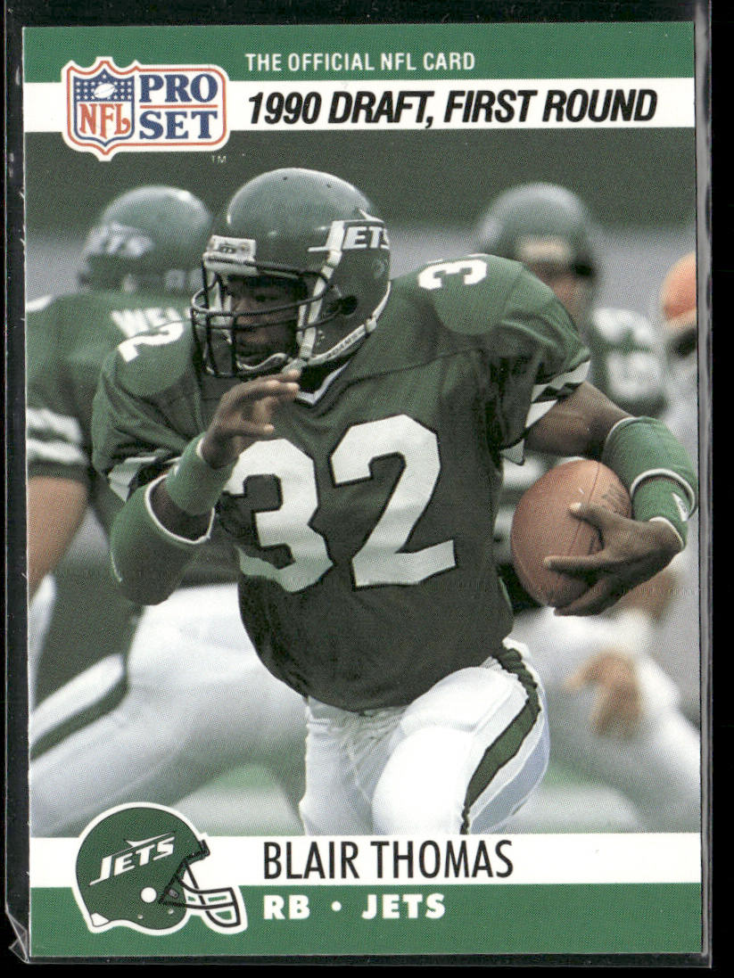 Blair Thomas 1990 Pro Set #670 RC New York Jets