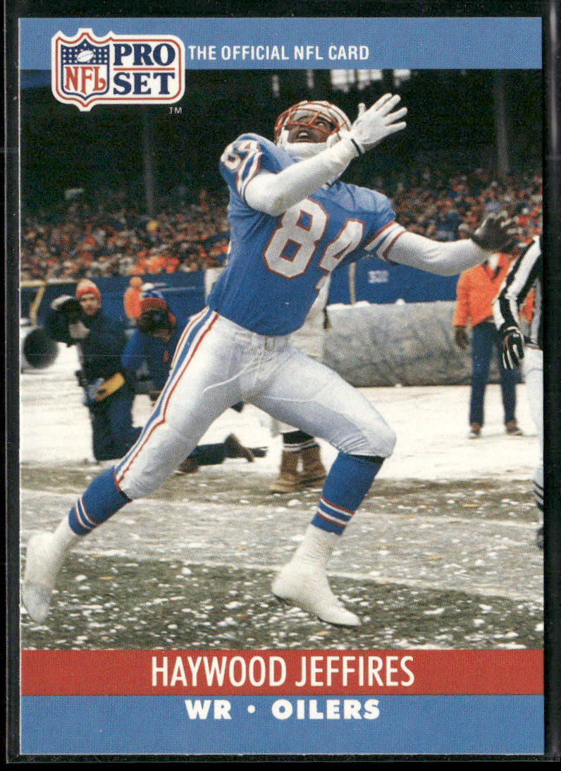 Haywood Jeffires 1990 Pro Set #511 RC Houston Oilers
