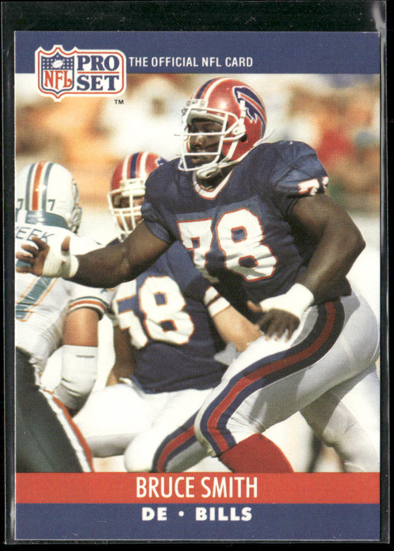 Bruce Smith 1990 Pro Set #443 Buffalo Bills