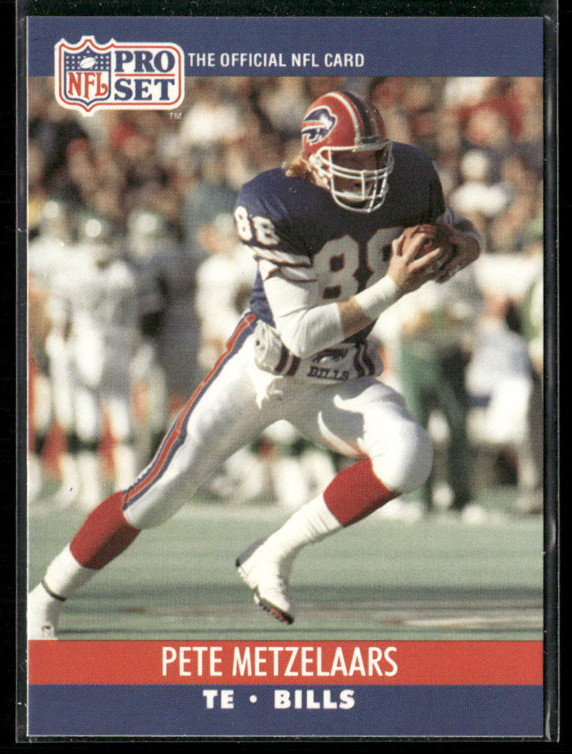 Pete Metzelaars 1990 Pro Set #439 Buffalo Bills