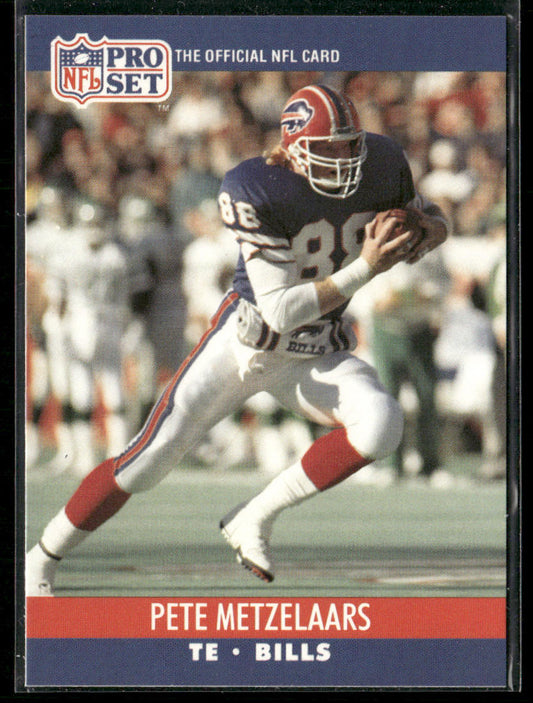 Pete Metzelaars 1990 Pro Set #439 Buffalo Bills
