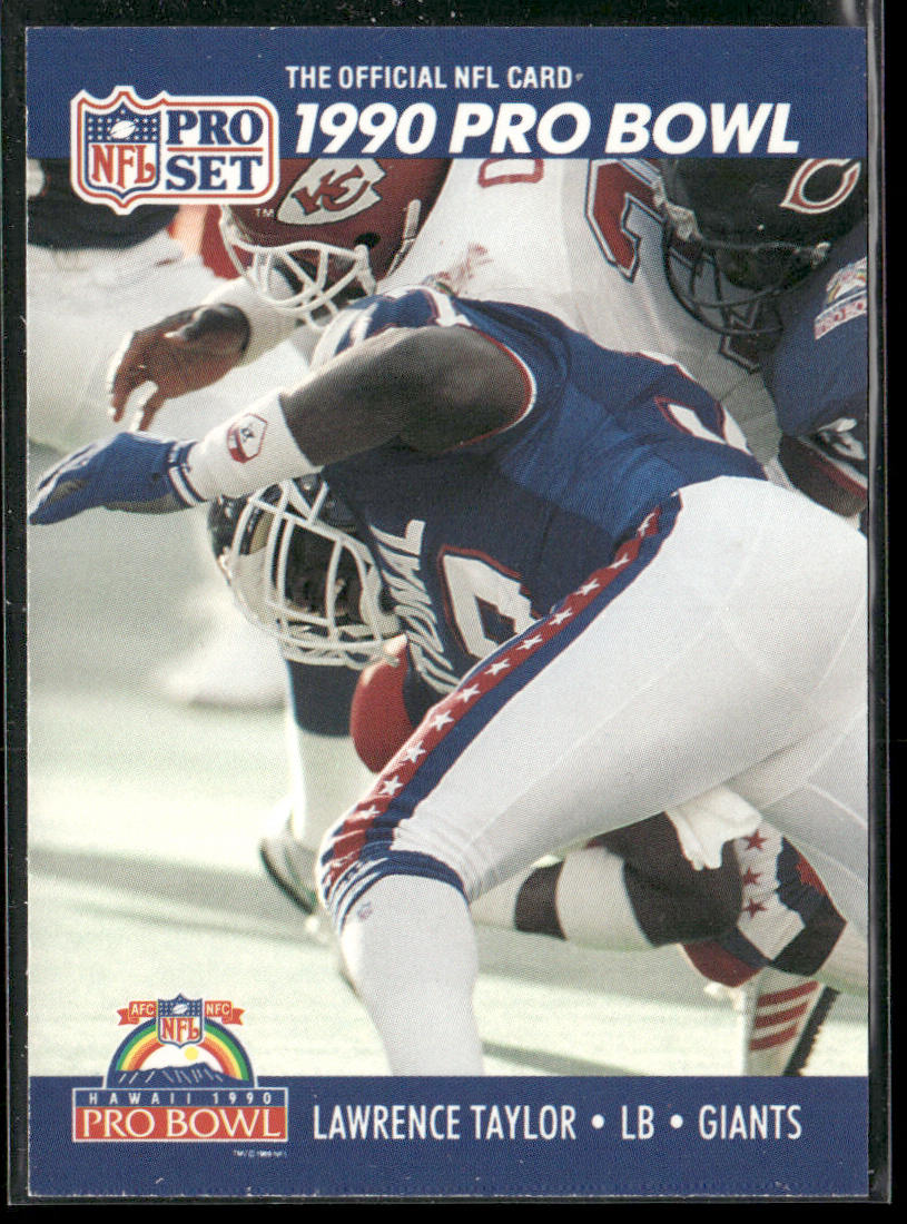 Lawrence Taylor 1990 Pro Set #422 New York Giants
