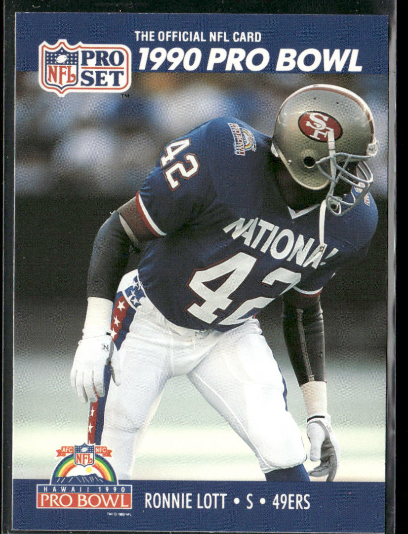 Ronnie Lott 1990 Pro Set #400 San Francisco 49ers