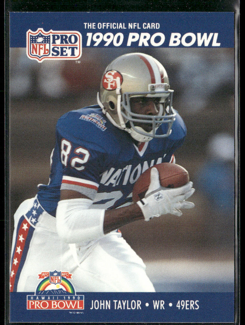 John Taylor 1990 Pro Set #421 San Francisco 49ers