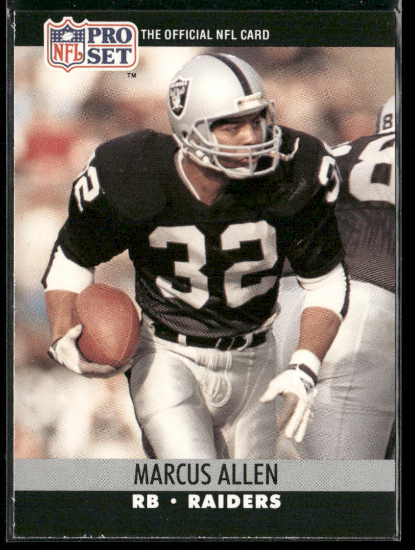 Marcus Allen 1990 Pro Set #538 Los Angeles Raiders