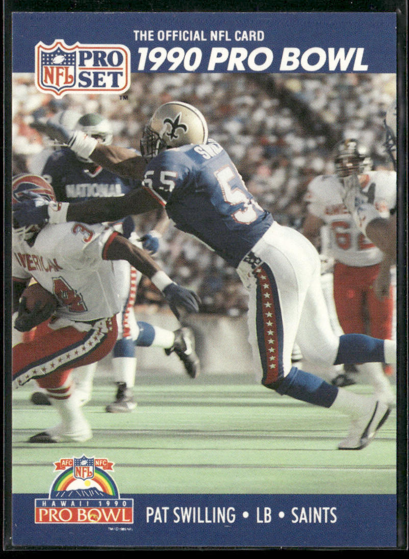 Pat Swilling 1990 Pro Set #420 New Orleans Saints