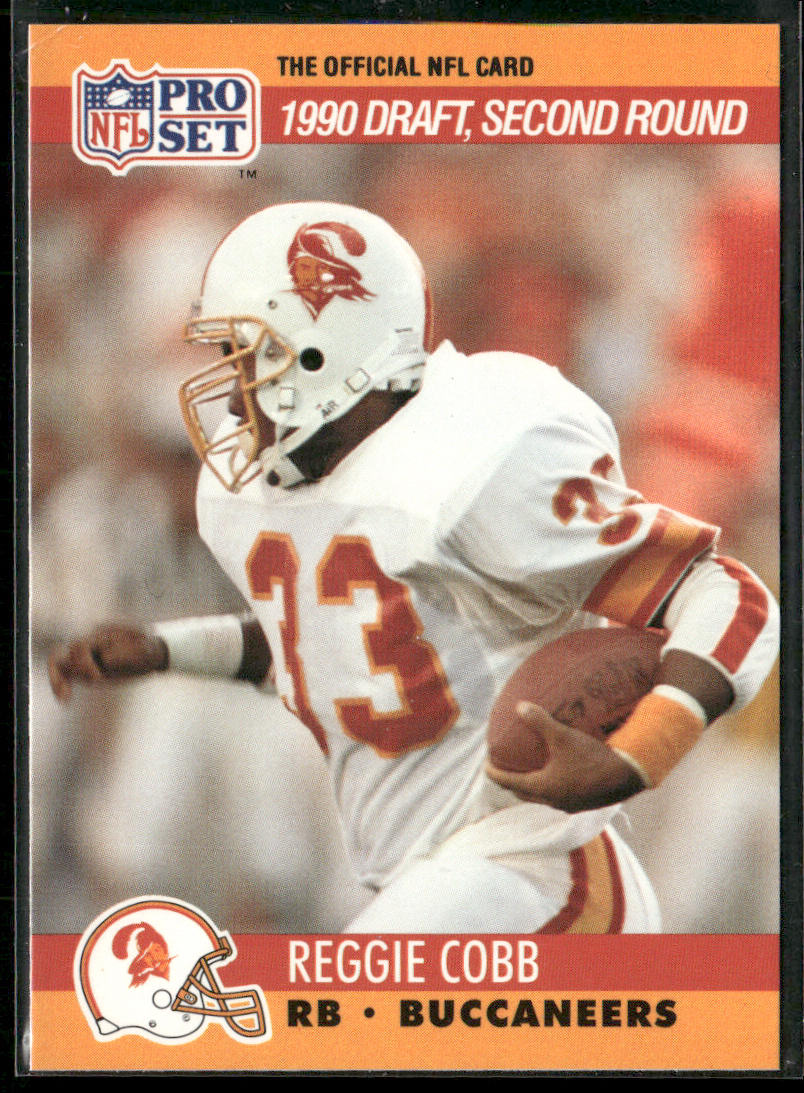 Reggie Cobb 1990 Pro Set #699 RC Tampa Bay Buccaneers