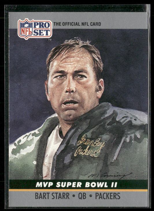 Bart Starr 1990 Pro Set Super Bowl MVP Collectibles #2 Green Bay Packers