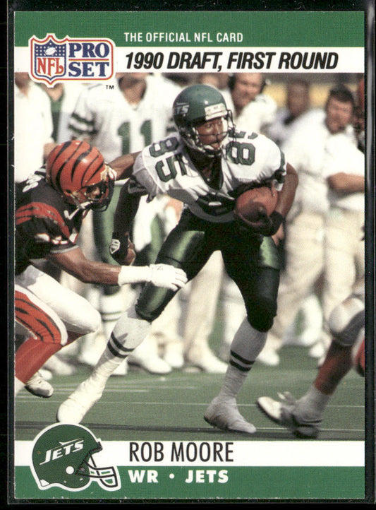 Rob Moore 1990 Pro Set #694 RC New York Jets
