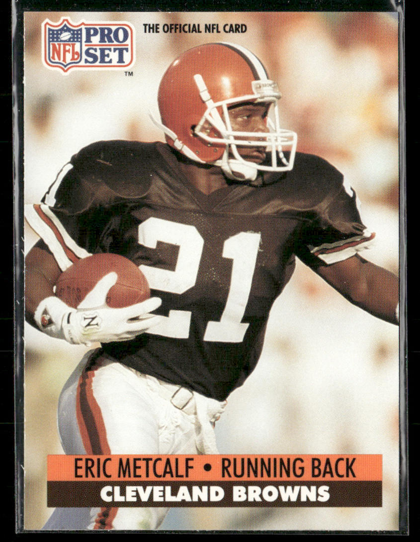 Eric Metcalf 1991 Pro Set #123 Cleveland Browns