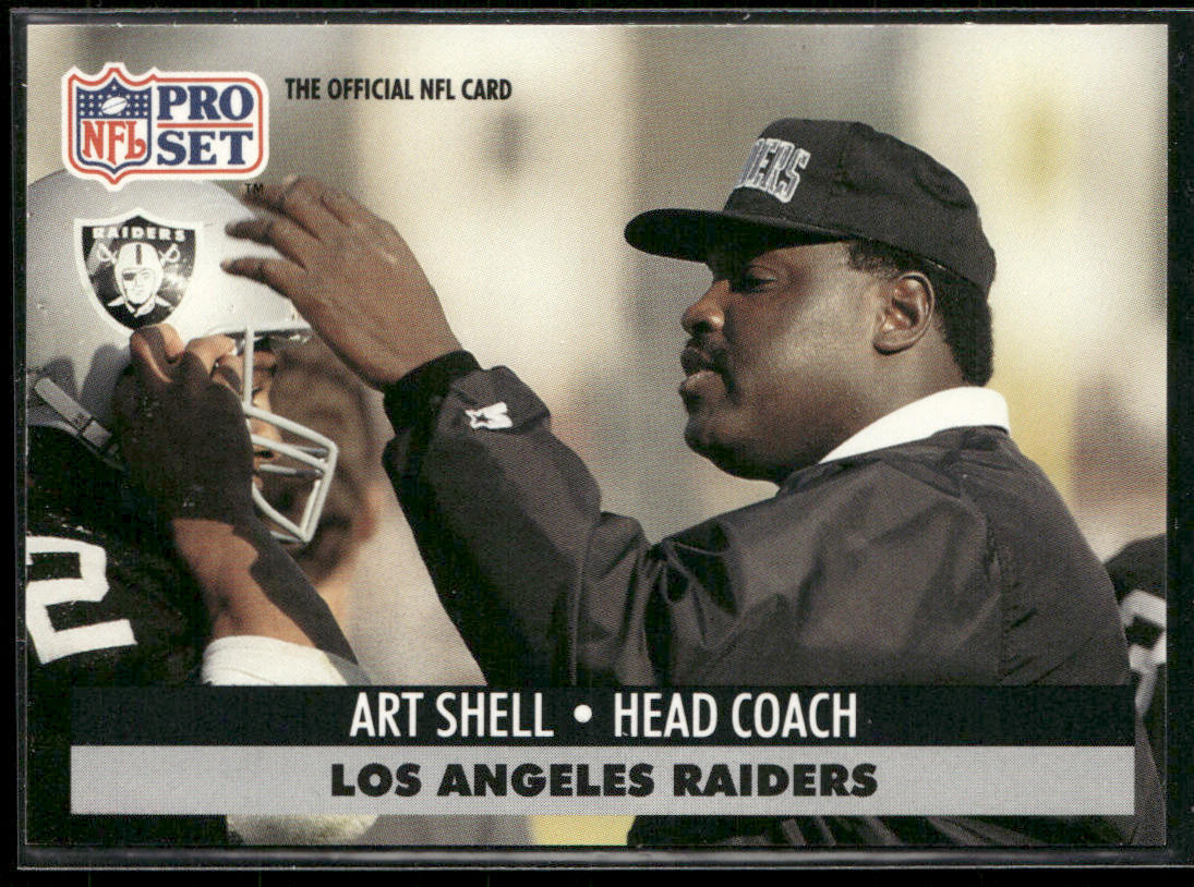 Art Shell 1991 Pro Set #198 Los Angeles Raiders