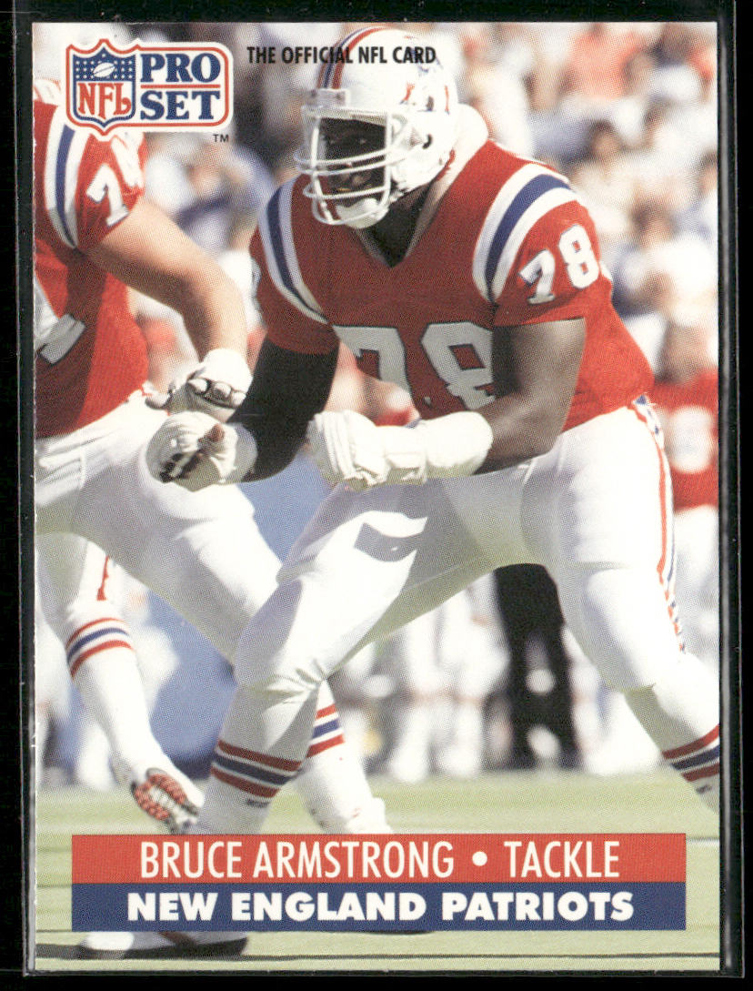 Bruce Armstrong 1991 Pro Set #226 New England Patriots