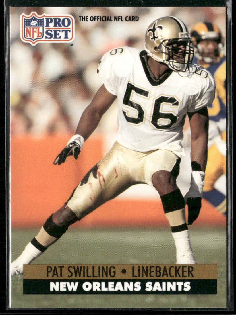 Pat Swilling 1991 Pro Set #241 New Orleans Saints