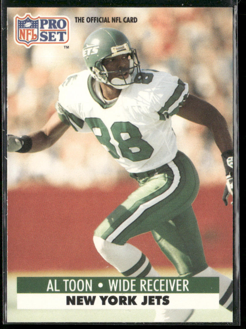 Al Toon 1991 Pro Set #251 New York Jets