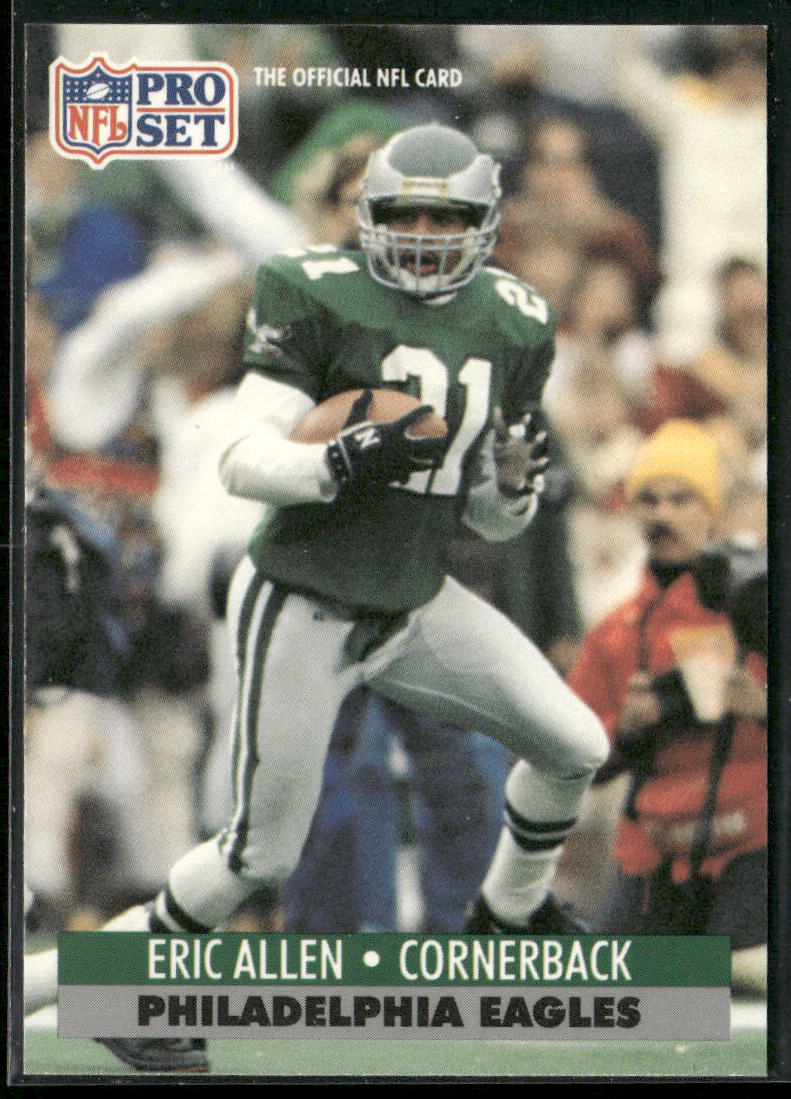Eric Allen 1991 Pro Set #253 Philadelphia Eagles