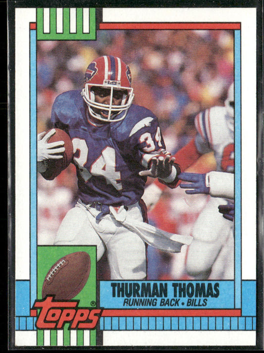 Thurman Thomas 1990 Topps #206 Buffalo Bills