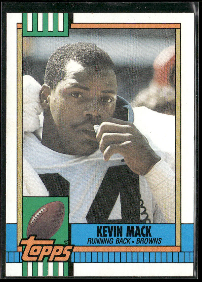 Kevin Mack 1990 Topps #165b Cleveland Browns